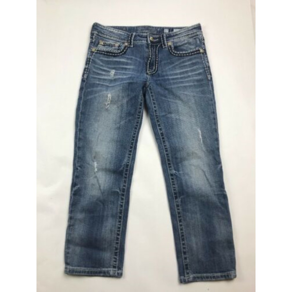 Miss Me Womens Sz 27 Distressed Boyfriend SOLD - Picture 3 of 8